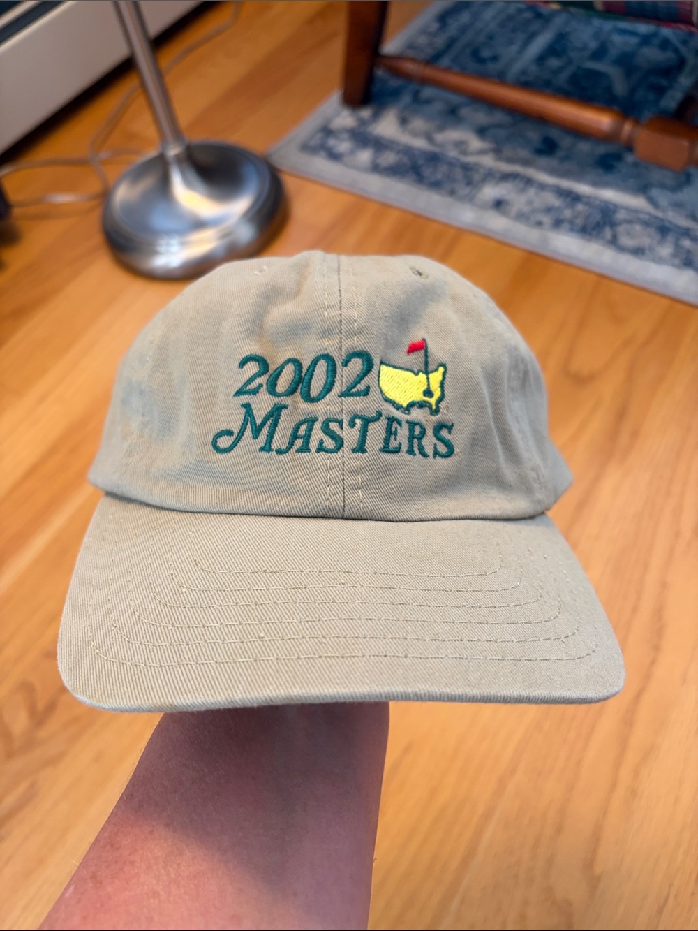 2002 Masters hat tan/khaki Vintage